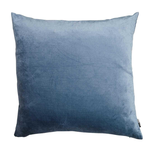Blue Velveteen Cushion