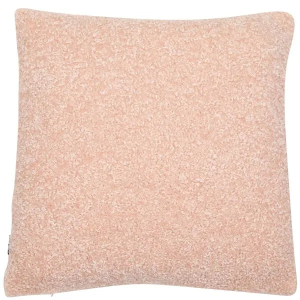 Bouclé Blush Cushion