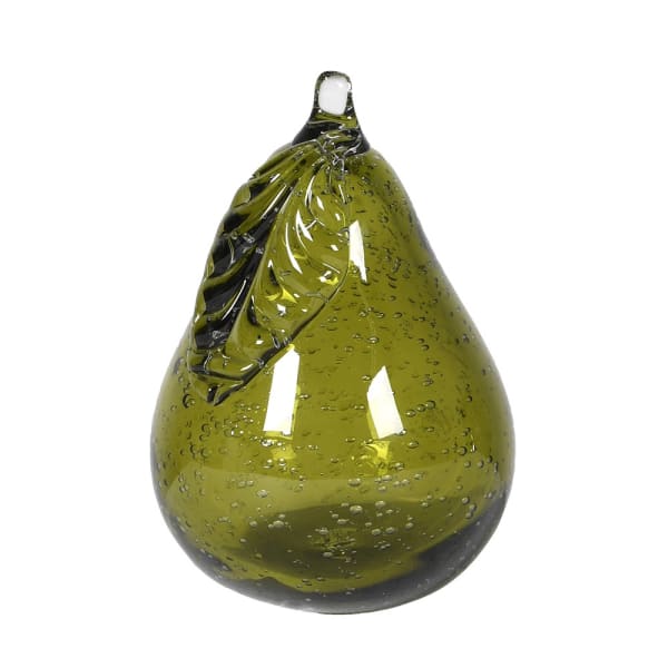 Green Glass Pear