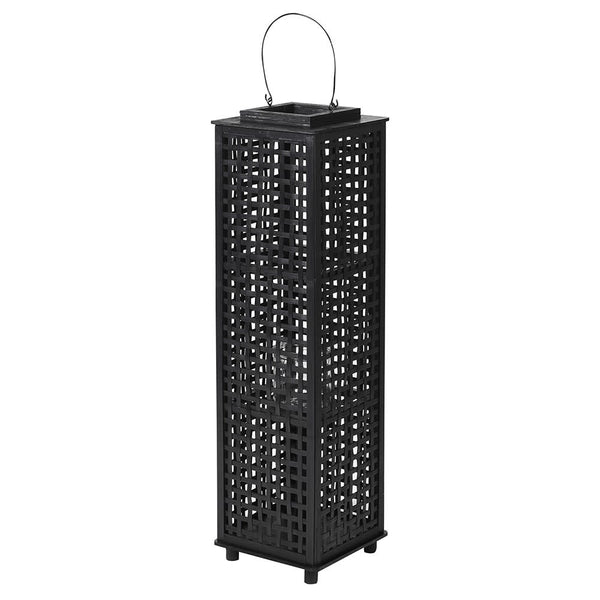 Large Black Bamboo Lantern