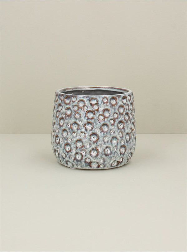 Moon Stoneware Plant Pot Small