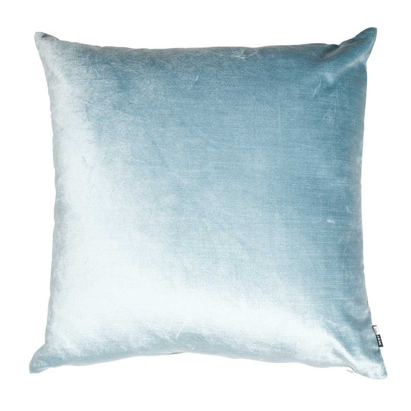 Sky Blue Velveteen Cushion