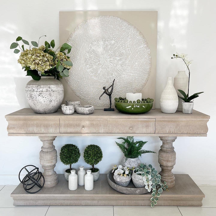 Small Washed Henley Console