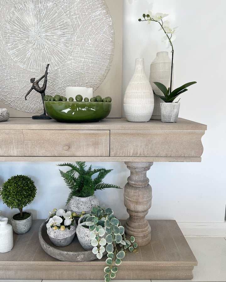 Small Washed Henley Console