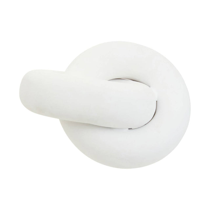 White Knot Sculpture