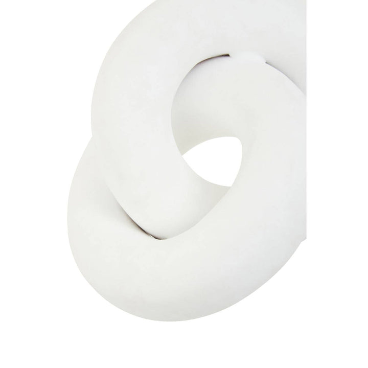 White Knot Sculpture